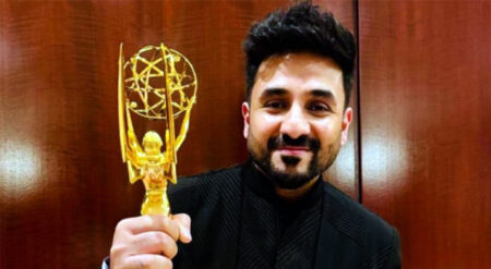 Comedian Veer Das won the International Emmy Award