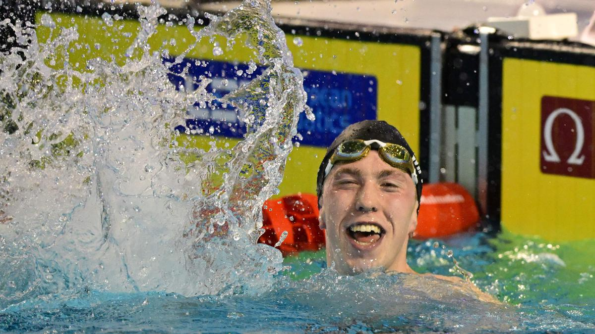irish swimmer sets world record in 800 freestyle in romania