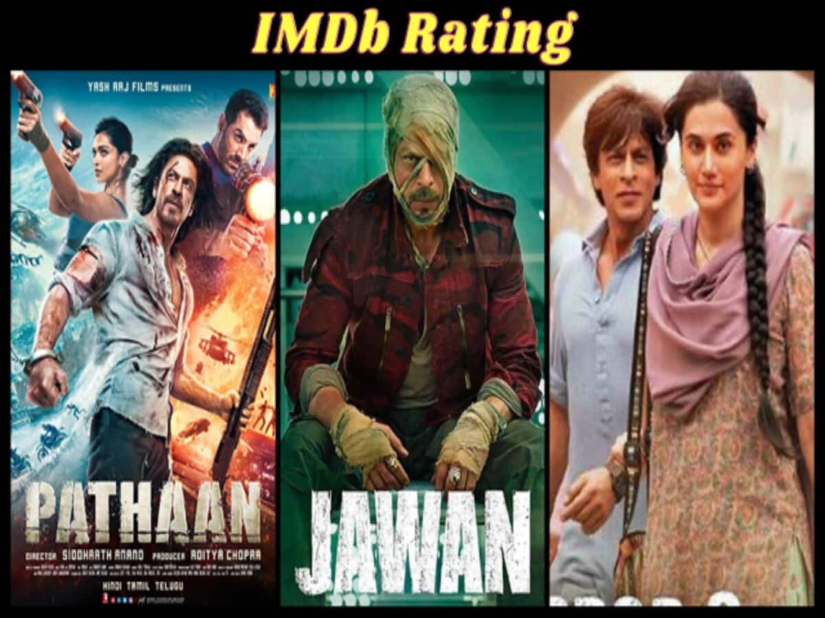 shahrukh khan taapsee pannu vicky kaushal film dunki imdb rating is more than pathaan and jawan imdb rating 1