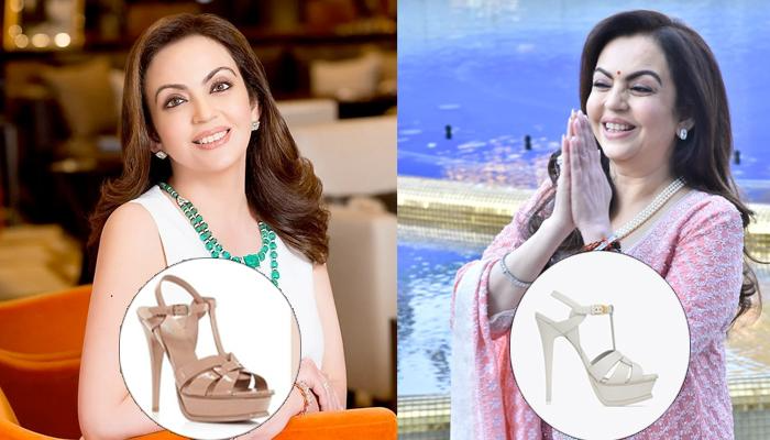 do you know the price of the brand of sandals that nita ambani wears