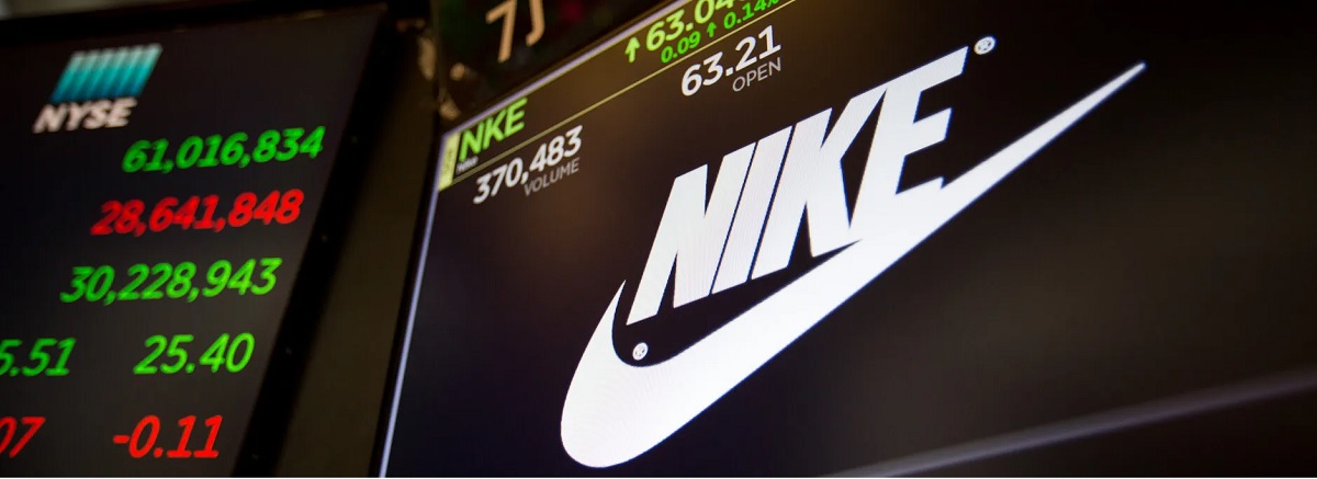 Nikeનો સ્ટોક 20% ઘટ્યો, 13 વર્ષમાં સૌથી મોટો ઘટાડો.