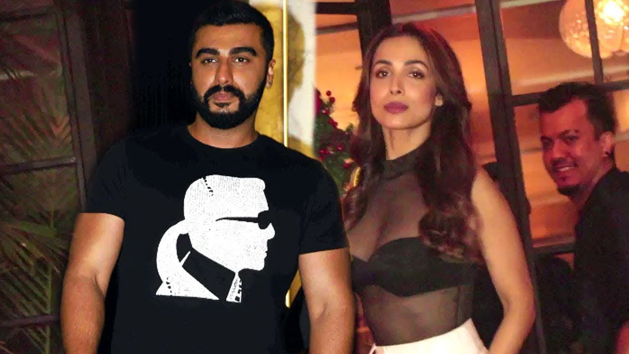 2.arjun kapoor and malaika aroora spotted togather outside of clinic