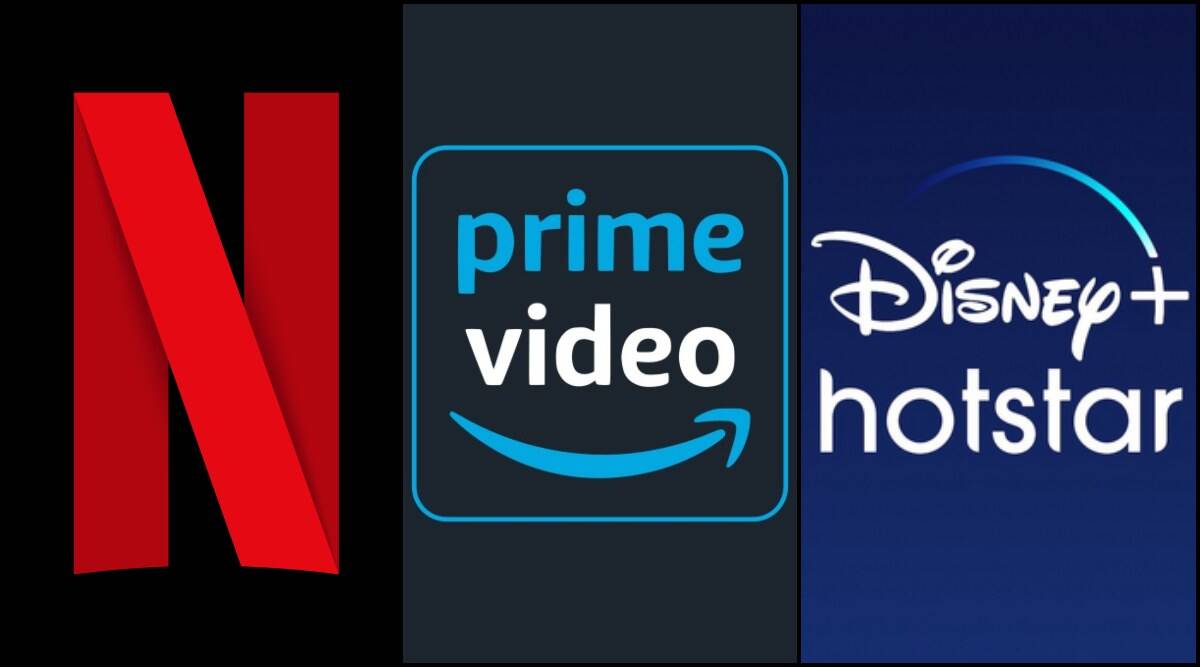 Netflix amazon prime video disney hotstar collage