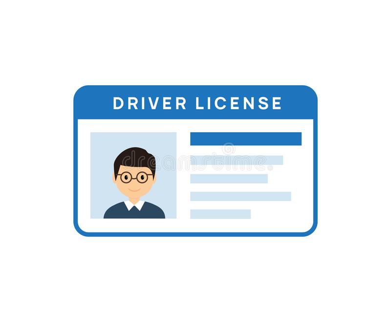 driver licence icon driver id card vector license drive identity photo identification driver licence icon driver id card vector 167518886