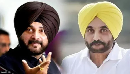19 murders in 21 days in Punjab Sidhu says Bhagwant Mann is busy eating the cold air of Himachal