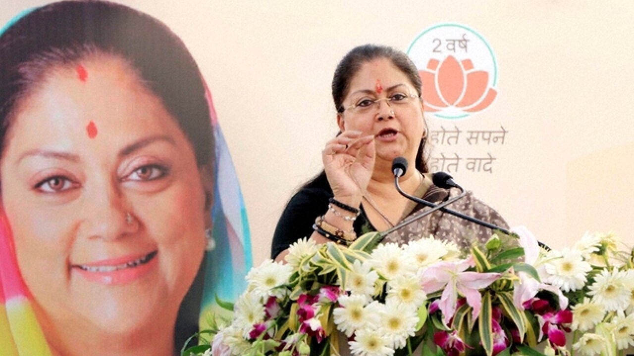 BJP will play big game before 2023 assembly elections in Rajasthan preparing to send Vasundhara Raje to Center
