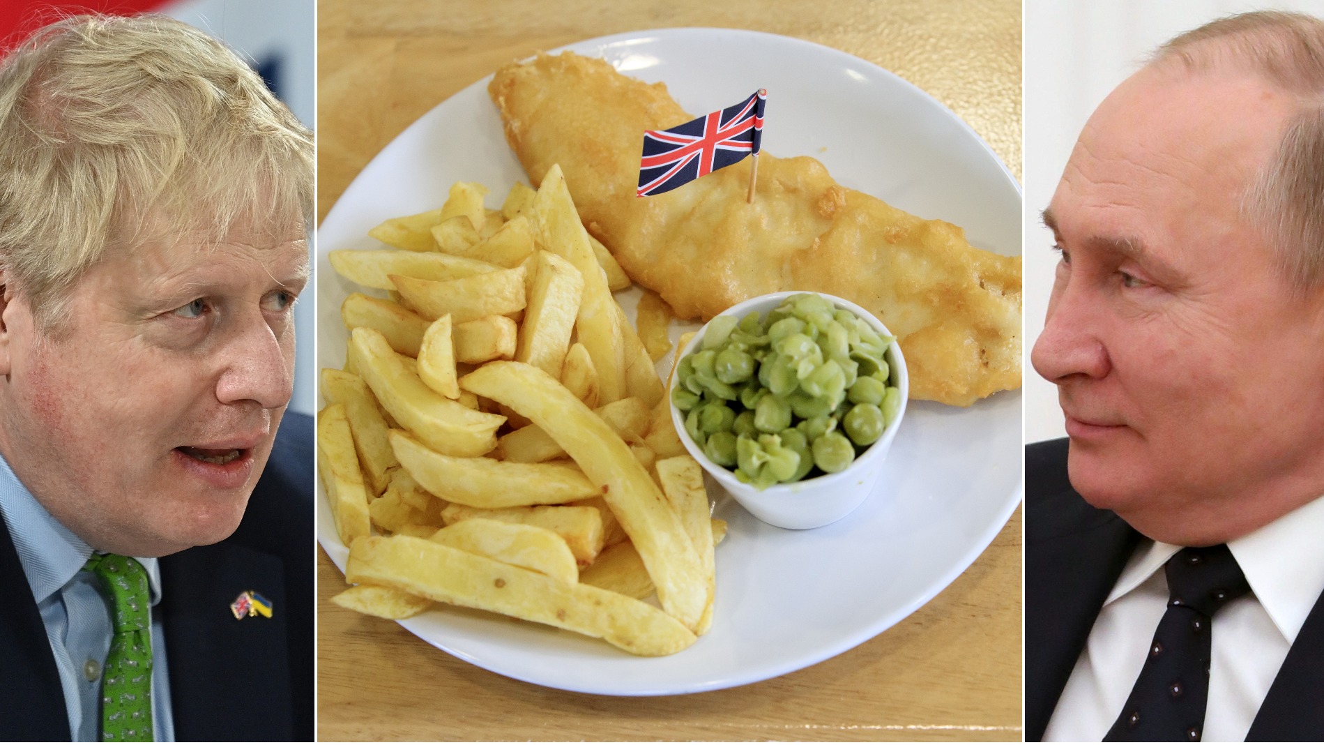 Inflation in Britains national dish fish and chips due to the Russia Ukraine war