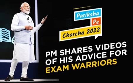 The Prime Minister shared videos of his advice for the Exam Warriors