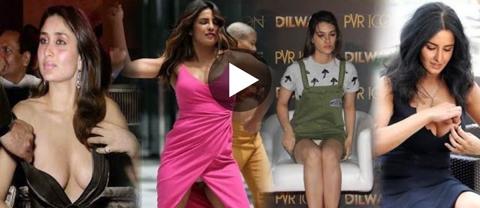 because of their short dress these actresses became victims of oops moment