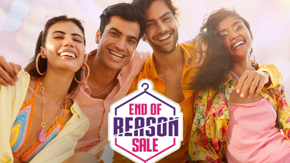 myntra end of reason sale 11th to 16th june 50 80 persent off on fashion beauy products check details