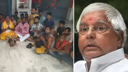RJD president Lalu Yadav admitted to Delhis AIIMS due to ill health