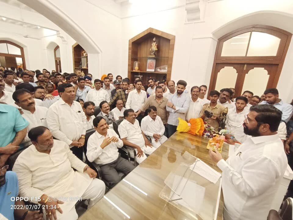 Who is the boss of Shiv Sena CM Eknath Shide showed his strength by sharing four pics