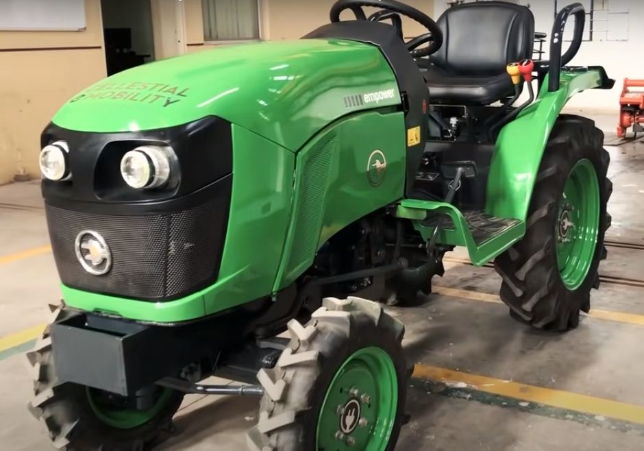 An electric tractor will be launched in the country the auto company announced