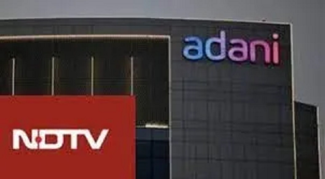NDTV shares soar after Adanis bid buyers rush upper circuit begins 1