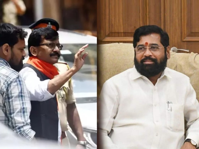 Raut goes to jail Eknath Shinde plays Being lonely is becoming a failure