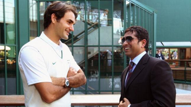 Sachin Tendulkar told tennis star Roger Federer I will teach you cricket