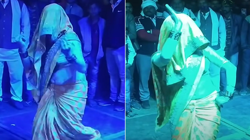 The newlywed bride danced in the dark watching the video the audience was stunned