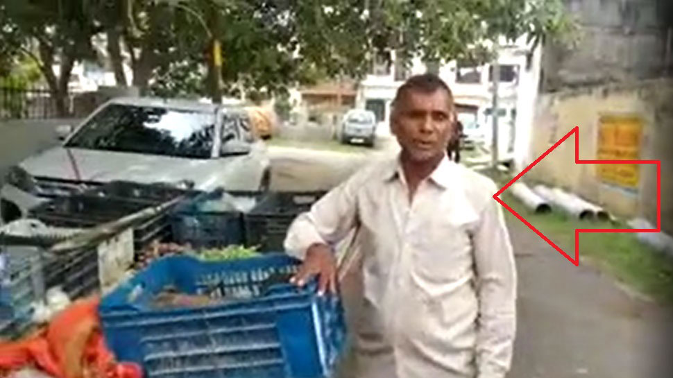 This man was urinating on vegetables and selling them due to this mistake the pole was opened