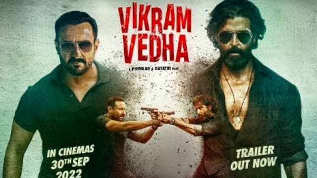 VikramVedhaTrailer Gangster in powerpack action avatar with Hrithik Saif