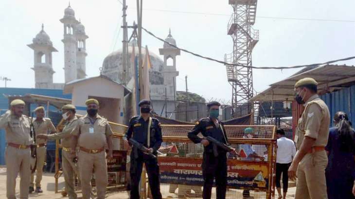 gyanvapi case increased police security in varanasi