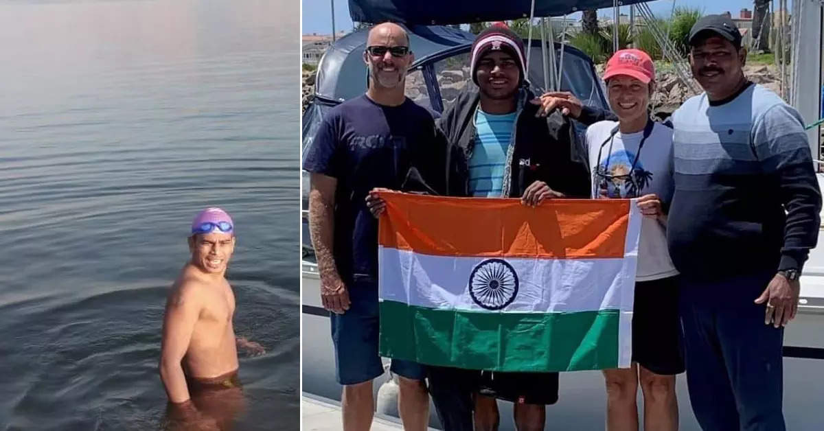 Prabhat Koli the youngest swimmer to complete Ocean Seven created history