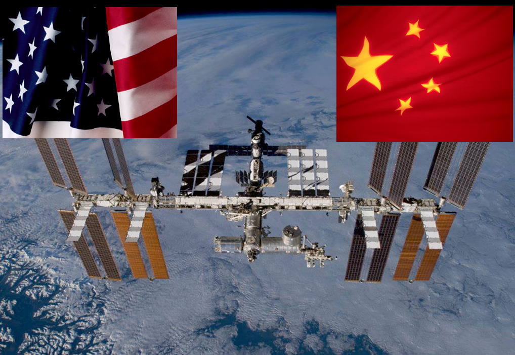 us vs china space