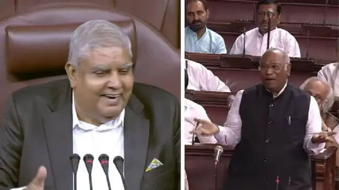 Dhankhar Remark In RS